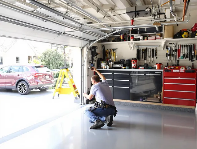 Local garage door repair service by North Reading Garage Door Repair in North Reading