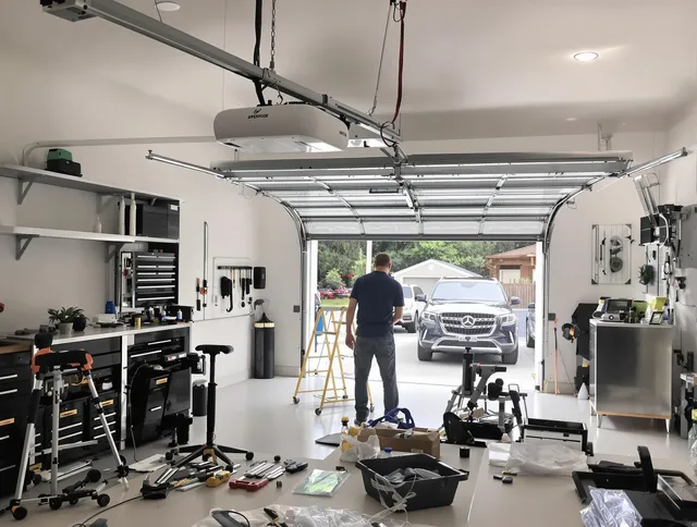 Garage door opener installation by North Reading Garage Door Repair in North Reading