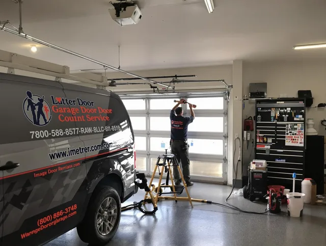 North Reading Garage Door Repair team performing same-day garage door repair in North Reading